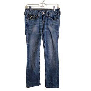 True Religion Billy Studded Jeans Flap Studded Pockets Made On USA Size 26